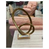 Gold Colored Art Decor Piece