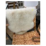 Pair of Sheep Skin Throws