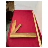 Large Handmade Wooden Folding Pocket Knife