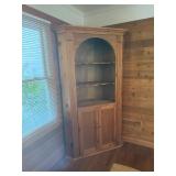 Wooden Corner Cabinet