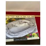 Aluminum Serve Platter Nature Collection
