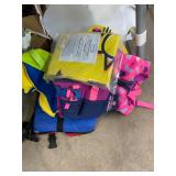 Kid Life Vests and Tube