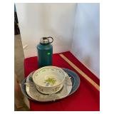 Simple Modern Thermos and Serving Tray Lot