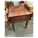 One Drawer Dropside End Table