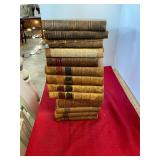 1890s Antique Leather Bound Books