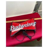 Budweiser Light Up Sign
