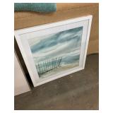 Nautical Beach Art In Frame