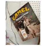 Camel Metal Advertising Sign