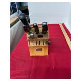 Chicago Cutlery Knives and Block