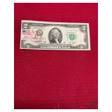 1976 Bicentennial First Day Cover $2 Bill