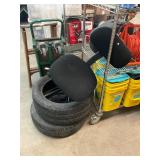 Tires and Desk Chair