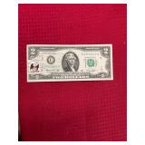 1976 Bicentennial First Day Cover $2 Bill