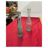 3 Antique Pepper Sauce Bottles