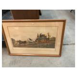 Three Minutes to Spare Vintage Print