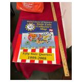 50 State Quarter book with Quarters!
