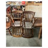 Antique Set of 4 Chairs