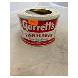 Garretts New Point Va Fish Flakes Tin