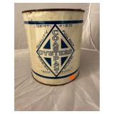 Coast Pact NJ 1 Gallon Oyster Can