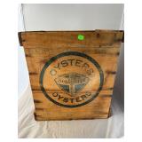 Antique Sealshipt Oysters Shipping Crate