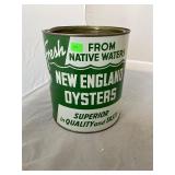 New England Oysters Gallon Can