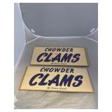 Chowder Clams Fishery Council Advertisements