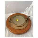 Brass Porthole Mirror
