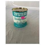 Quinby Brand Pint Oyster Can