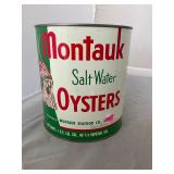 Montauk Oysters Gallon Can