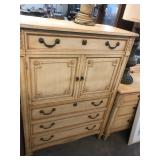 French Vintage Kindel Chest with Key