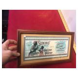 Framed Sum Mo Americana Label