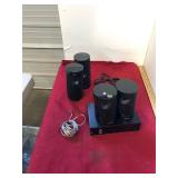 4 Samsung Speakers & Amplifier
