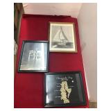 3 Nautical Chesapeake Bay Wall Hangings