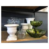 Glassware Display Lot