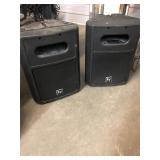 2 EV Sb 122 Large Speakers