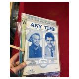 Vintage Sheet Music Books