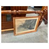 Signed Framed Nautical Print