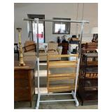 Rolling Clothes Hanging Rack