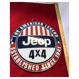 4x4 Jeep Wall Hanging