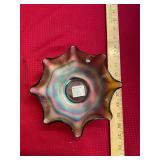 Northwood Bulls Eye and Leaves Circa 1915 Carnival