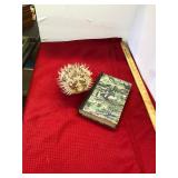 Nautical Book and Pufferfish
