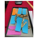 Gold Tone Jewelry Lot