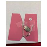 Sterling Floral Necklace