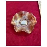 Fenton Sailboats and Windmills Carnival Glass