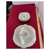 Harker Pottery 22K Gold Set