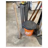 Sledge Hammer and Potty Bucket