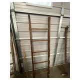 Primitive Wooden Blanket Ladder