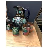 Fenton Cherry Blossom Carnival Glass Set