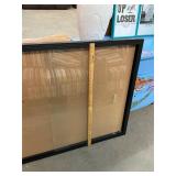 Cork Board with Glass Front