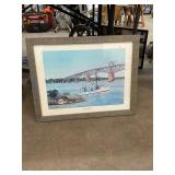 York River Oysterman Print