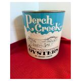Perch Creek B G Smith Sharps Va 230 Gallon Can
